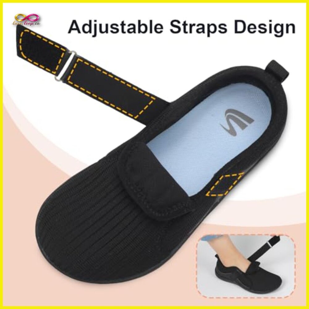 Wide Width Walking Shoes Adjustable Breathable Ze… - image 4